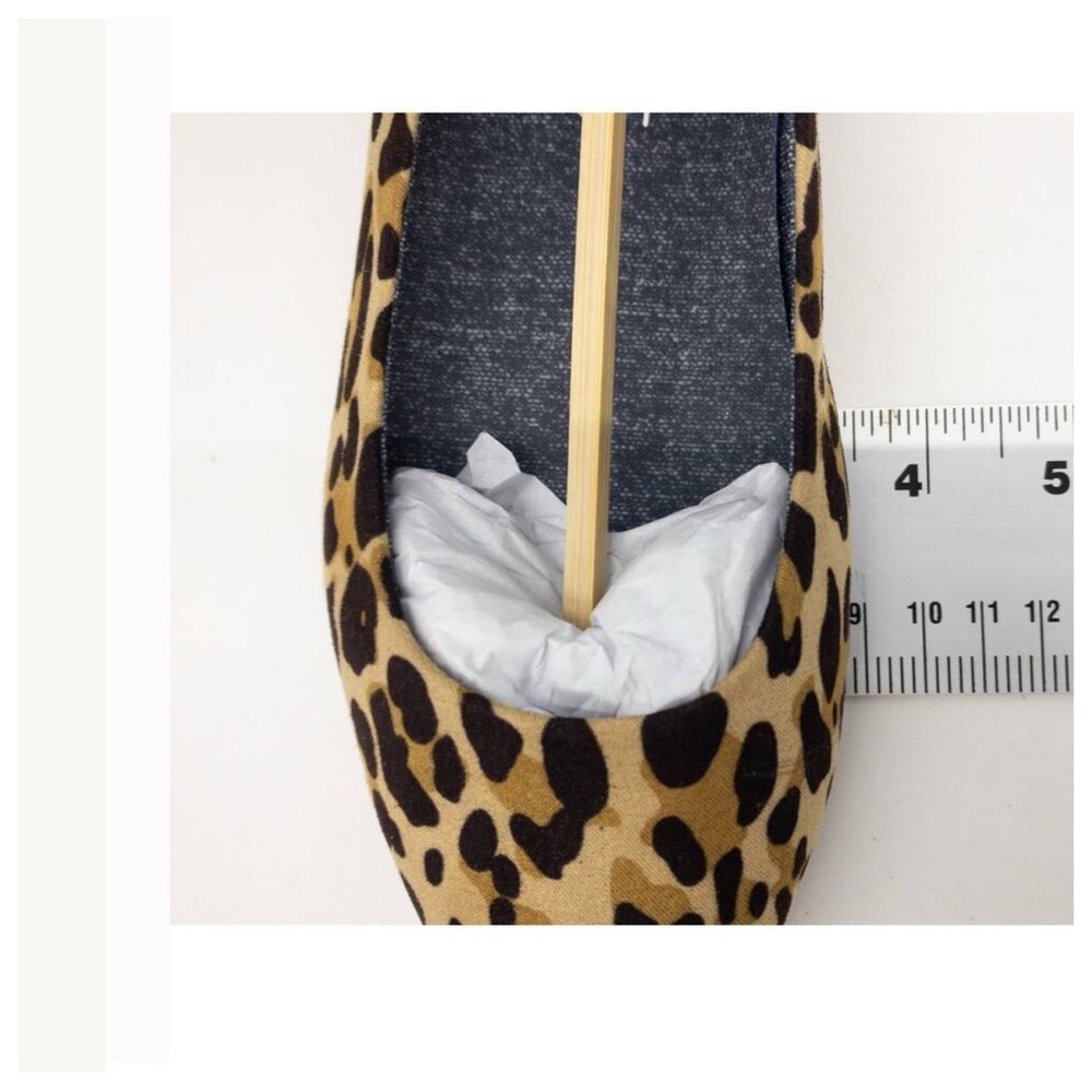 Dr. Scholl's Leopard Print Flats Tan & Black Loafers Aston  6 Wide - Picture 6 of 9